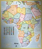 Africa Standard Political Map
