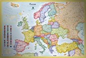 Europe Standard Political Map