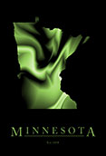 Minnesota Cool Map Poster