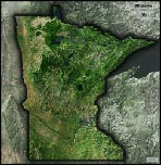 Minnesota Satellite Image Map