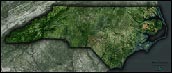 North Carolina Satellite Image Map