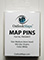 Box of 50 Map Tacks White Color - PM50WHT