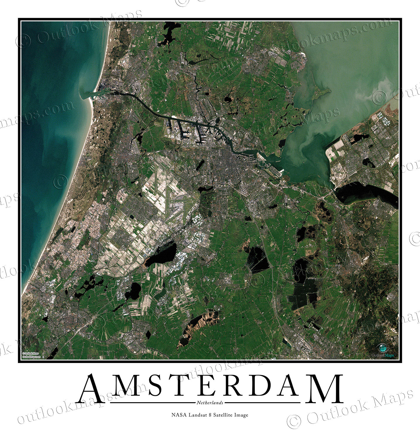 2 x Heart Stickers 7.5 cm Amsterdam Urban Street Map  #3034 