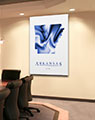 Business Conference Room with Arkansas Artistic Map