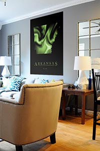 Cool Arkansas Poster as Home Decor