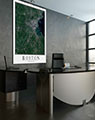 High Resolution Boston Image in Office