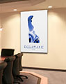 Business Conference Room with Delaware Artistic Map