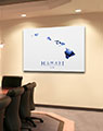 Business Conference Room with Hawaii Artistic Map