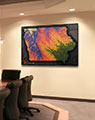 Business Conference Room with 3D Iowa Elevation Map