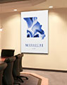 Business Conference Room with Missouri Artistic Map