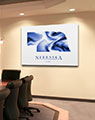 Business Conference Room with Nebraska Artistic Map