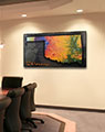Business Conference Room with 3D Oklahoma Elevation Map