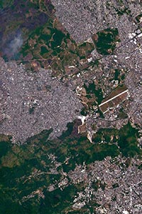 Rio de Janeiro Aerial Map Detail