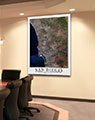 Business Conference Room with High Resolution San Diego Image