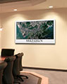 Business Conference Room with Aerial Image of Shenzhen