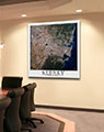 Business Conference Room with Sydney City Wall Map