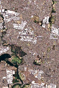 Sydney Aerial Map Detail