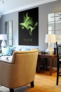 Cool Texas Poster as Home Decor
