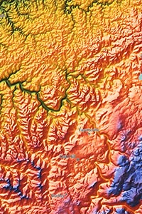 West Virginia Map Detail