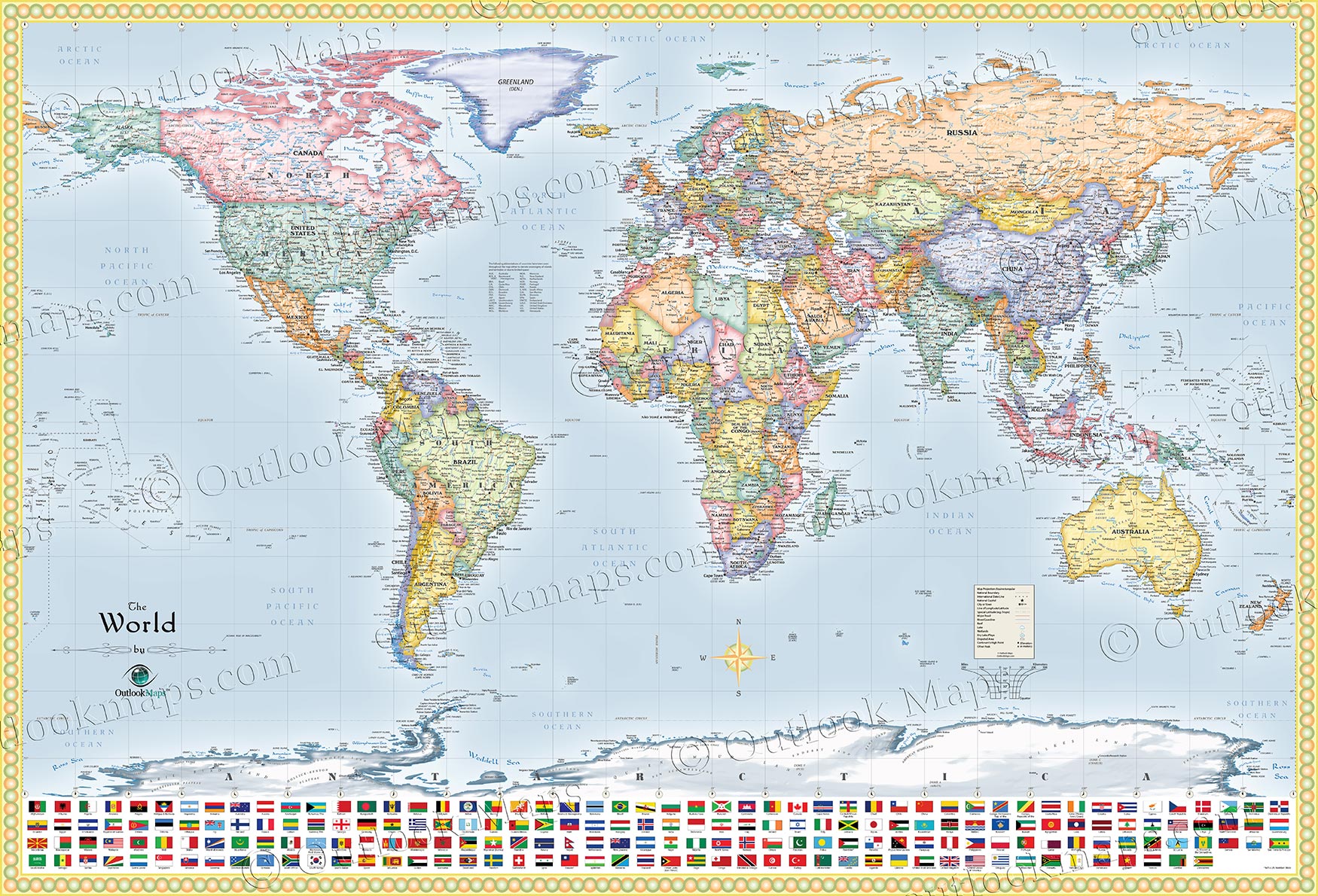 World Maps  Maps of all countries, cities and regions of The World