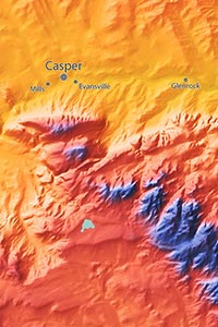 Wyoming Map Detail