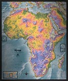 Africa Detailed Physical Map