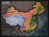 China Detailed Physical Map