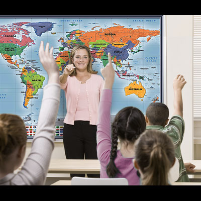 Classroom Maps | Wall Maps designed for Educational Display