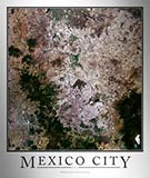 MEXCY991 - Mexico City Satellite Map