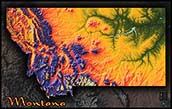 MT690 - Montana Topographic Map