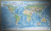 WORLD800 - World Natural Physical Map